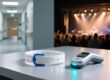 Waterproof PVC RFID wristbands with tamper-evident closure and customizable logo, used for hospital patient ID and event access control