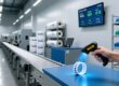 RFID wristband production timeline visualization with factory lead times and rush order options for event planners