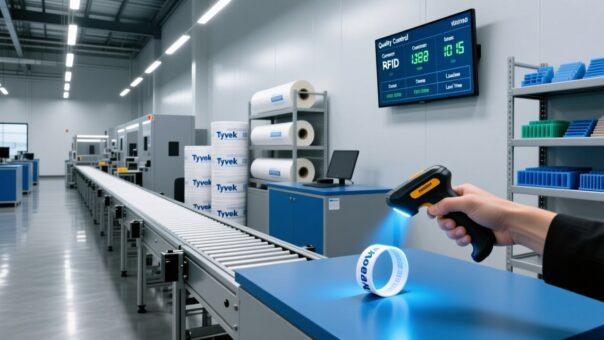 RFID wristband production timeline visualization with factory lead times and rush order options for event planners