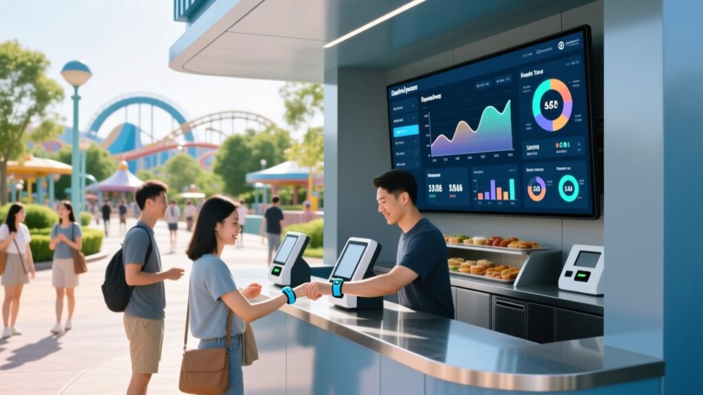 RFID wristband data analytics boosting theme park guest spending