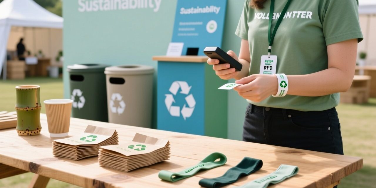 blog-cover-1787642635185 Eco-friendly RFID wristbands made from recycled paper and fabric displayed at a sustainable festival recycling station
