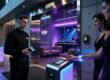 RFID wristbands for nightclub age verification and VIP access on a bar counter