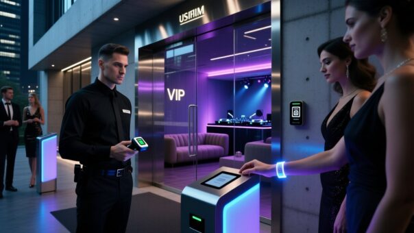 blog-cover-1787642892921 RFID wristbands for nightclub age verification and VIP access on a bar counter