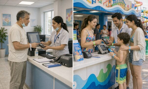Affordable RFID wristbands for India hospital and water park use
